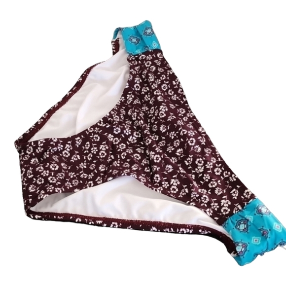 LAUNDRY SHELLI SEGAL Hipster Bikini Swim Bottoms M Side Tab Swimsuit - Picture 7 of 16